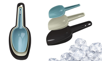 3-Pack: Multi-purpose Plastic Kitchen Bar Ice, Flour, Dry Fruits, Candy, PopCorn, Food, Coffee Scoop Set